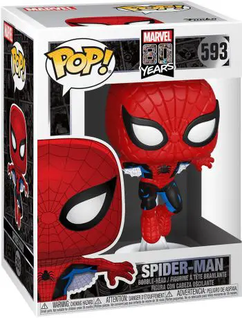 Figurine pop Spider-Man - Marvel 80 ans - 1