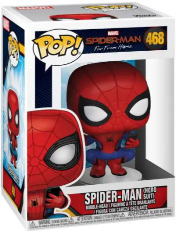 Figurine pop Spider-Man avec Costume de Héro - Spider-Man : Far from Home - 1