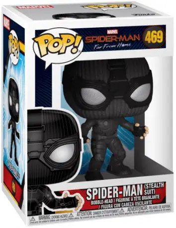 Figurine pop Spider-Man avec Costume Furtif - Spider-Man : Far from Home - 1