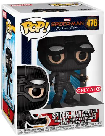 Figurine pop Spider-Man avec Costume Furtif et Lunettes relevées - Spider-Man : Far from Home - 1