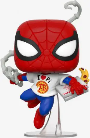 Figurine pop Spider-Man avec Pizza - Marvel Comics - 2