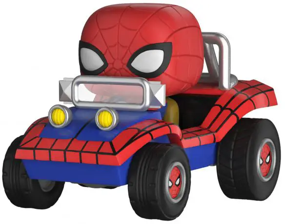 Figurine pop Spider-Man avec spidermobile - Marvel Comics - 2