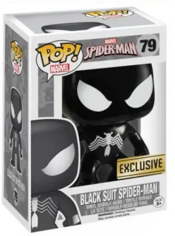 Figurine pop Spider-Man Costume noir - Marvel Comics - 1