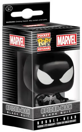 Figurine pop Spider Man en costume noir - Marvel Comics - 1