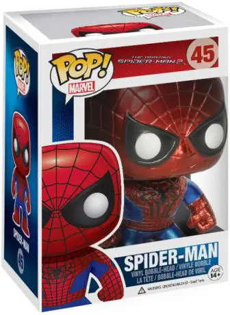 Figurine pop Spider-Man - Métallique - The Amazing Spider-Man - 1