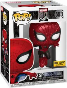 Figurine Spider-Man – Métallique – Marvel 80 ans- #593