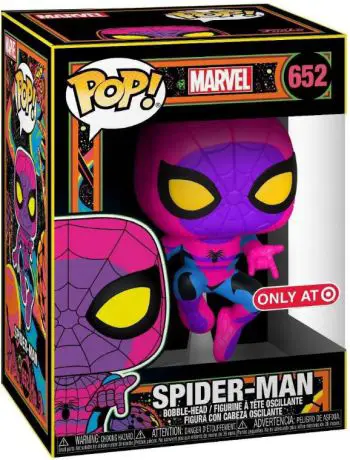 Figurine pop Spider-Man - Néon - Marvel Comics - 1