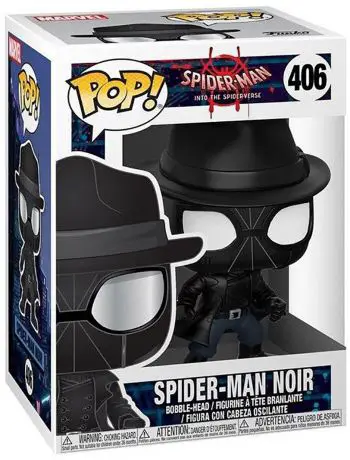 Figurine pop Spider-Man Noir avec Chapeau - Spider-Man : New Generation - 1