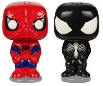 Figurine pop Spider-Man sel et poivre - Marvel Comics - 2