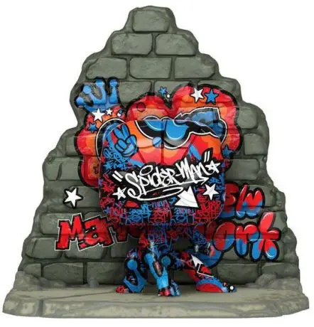 Figurine pop Spider-Man Street Art - Marvel Comics - 2