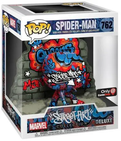 Figurine pop Spider-Man Street Art - Marvel Comics - 1