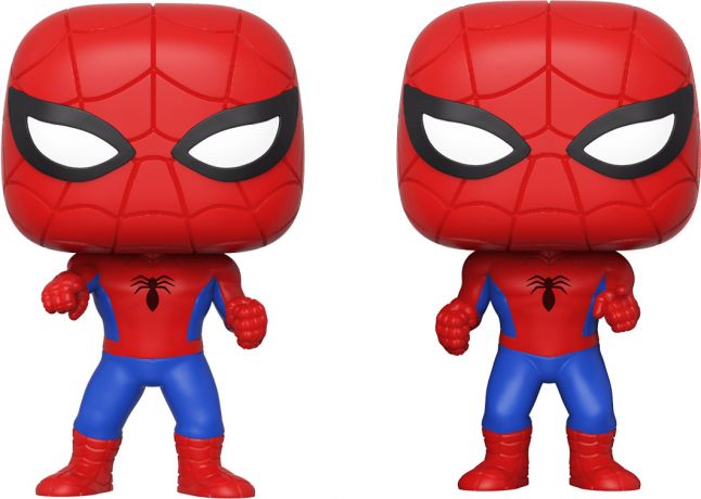 Figurine pop Spider-Man vs. Spider-Man - 2 Pack - Marvel Comics - 2