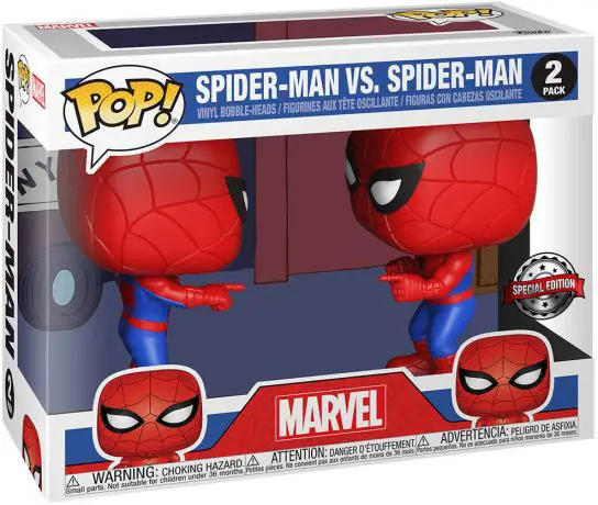 Figurine pop Spider-Man vs. Spider-Man - 2 Pack - Marvel Comics - 1
