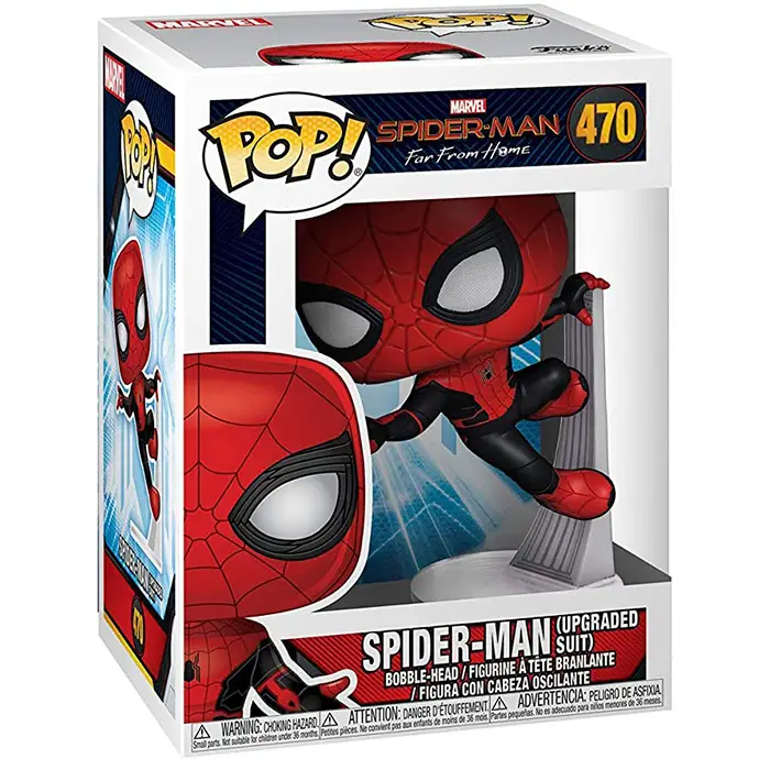 Figurine pop Spiderman Upgraded Suit - Spider-Man : Far from Home - 2