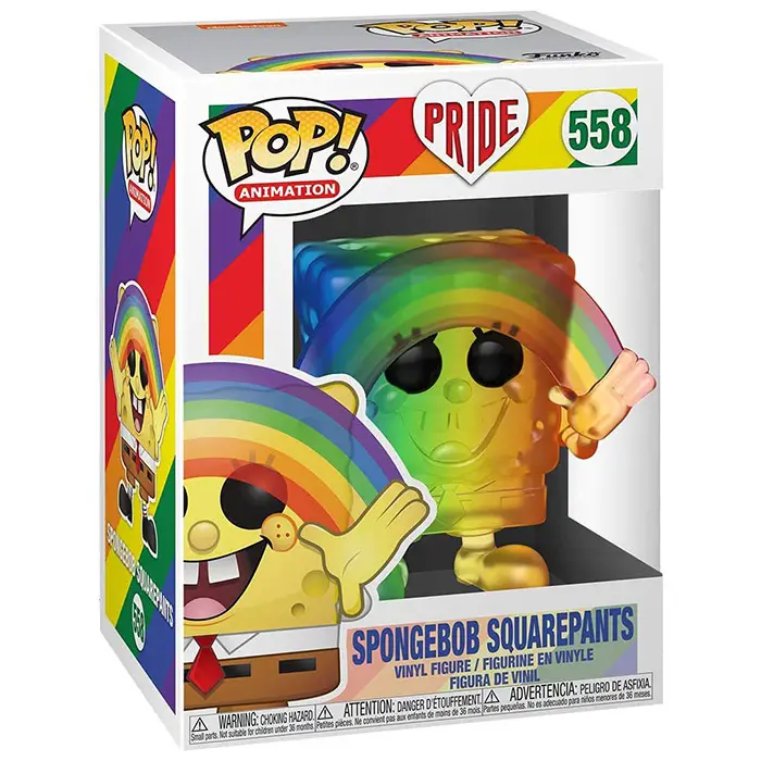 Figurine pop Spongebob Squarepants Pride - Bob l'éponge - 2