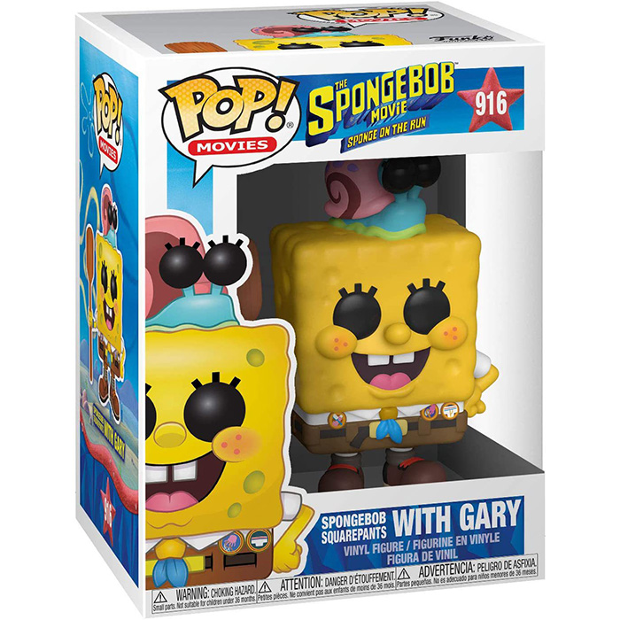 Figurine pop Spongebob Squarepants with Gary - Bob l'éponge - 2