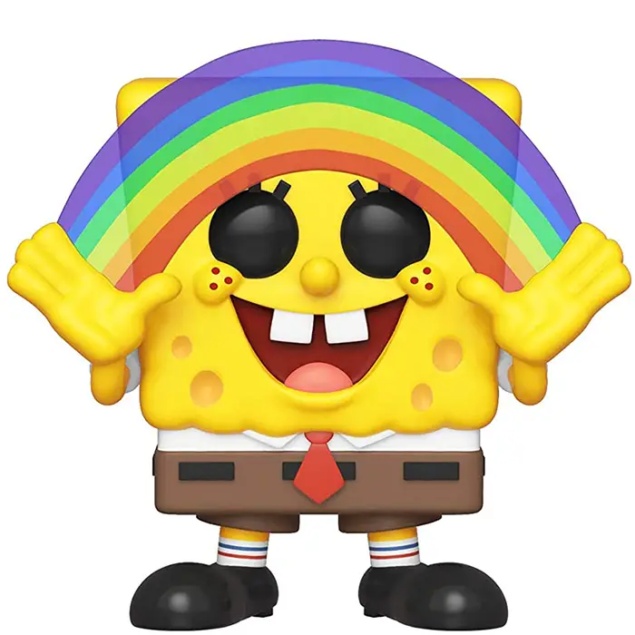 Figurine pop Spongebob Squarepants with rainbow - Bob l'éponge - 1