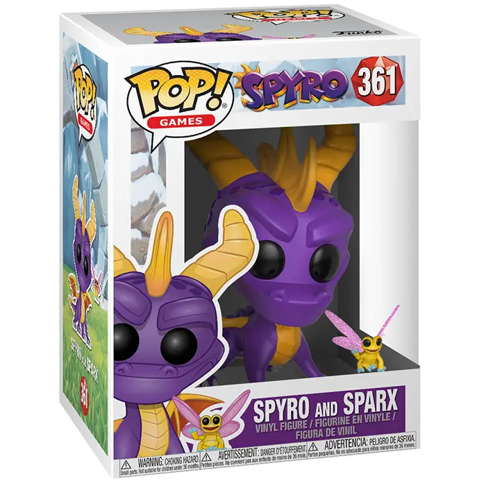 Figurine pop Spyro et Sparks - Spyro le dragon - 2