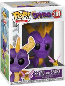 Figurine Spyro & Sparx – Spyro le Dragon- #361