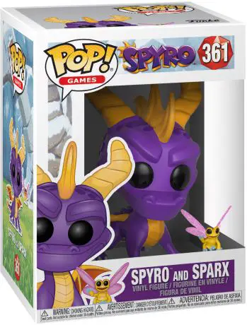 Figurine pop Spyro & Sparx - Spyro le Dragon - 1