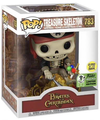 Figurine pop Squelette de trésor - Glow In The Dark - Pirates des Caraïbes - 1