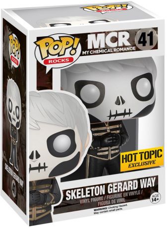 Figurine pop Squelette Gerard Way - My Chemical Romance (MCR) - 1
