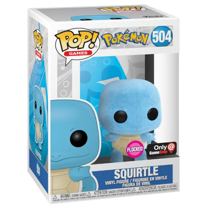 Figurine pop Squirtle flocked - Pokémon - 2