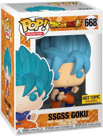 Figurine pop SSGSS Goku (DBS) - Dragon Ball - 1