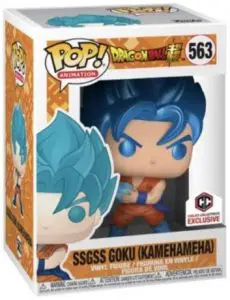 Figurine SSGSS Goku Kamehameha – Métallique – Dragon Ball- #563