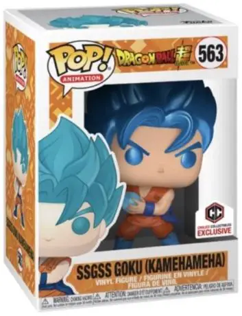 Figurine pop SSGSS Goku Kamehameha - Métallique - Dragon Ball - 1