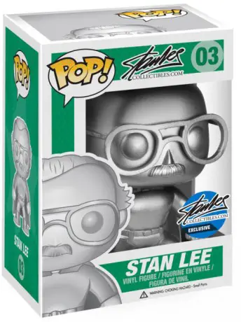 Figurine pop Stan Lee - Argent - Stan Lee - 1