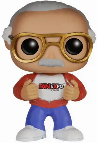 Figurine pop Stan Lee Fan Expo avec Chaussures Blanches - Stan Lee - 2