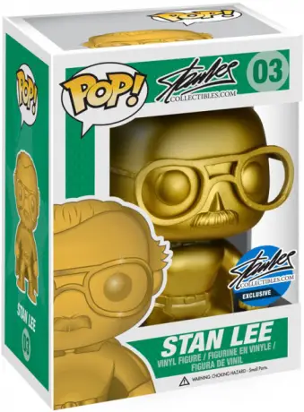 Figurine pop Stan Lee - Or - Stan Lee - 1