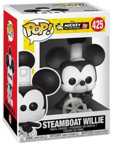 Figurine Steamboat Willie – Avec Roue du Bateau – Mickey Mouse – 90 Ans- #425