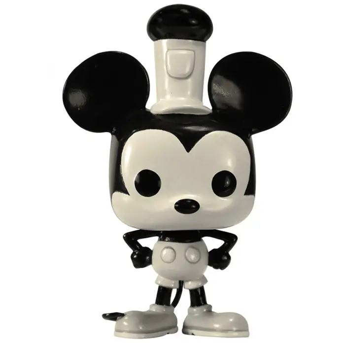 Figurine pop Steamboat Willie noir et blanc - Disney - 1