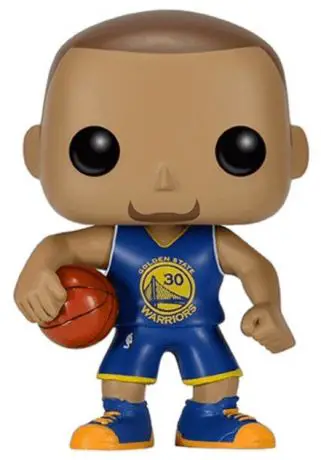 Figurine pop Stephen Curry - Golden State Warriors - Maillot Bleu - NBA - 2