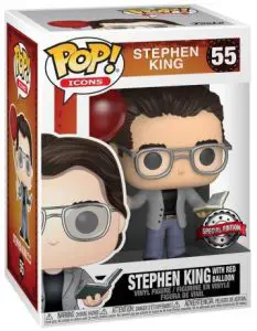 Figurine Stephen King avec Ballon Rouge – Célébrités- #55