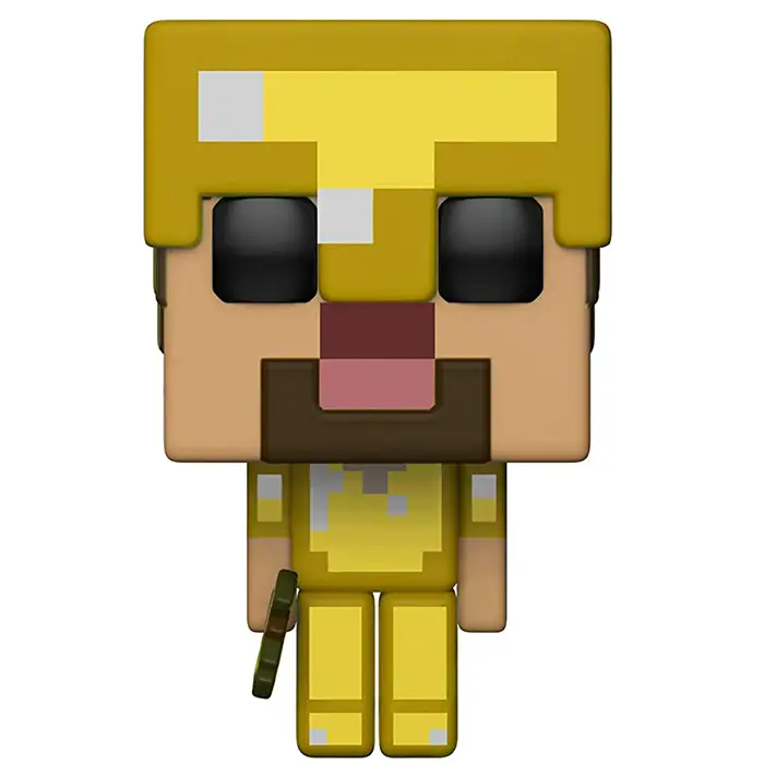 Figurine pop Steve gold armor - Minecraft - 1