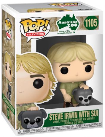 Figurine pop Steve Irwin - Australia zoo - 1