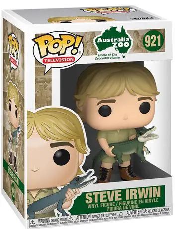 Figurine pop Steve Irwin avec crocodile - Australia zoo - 1