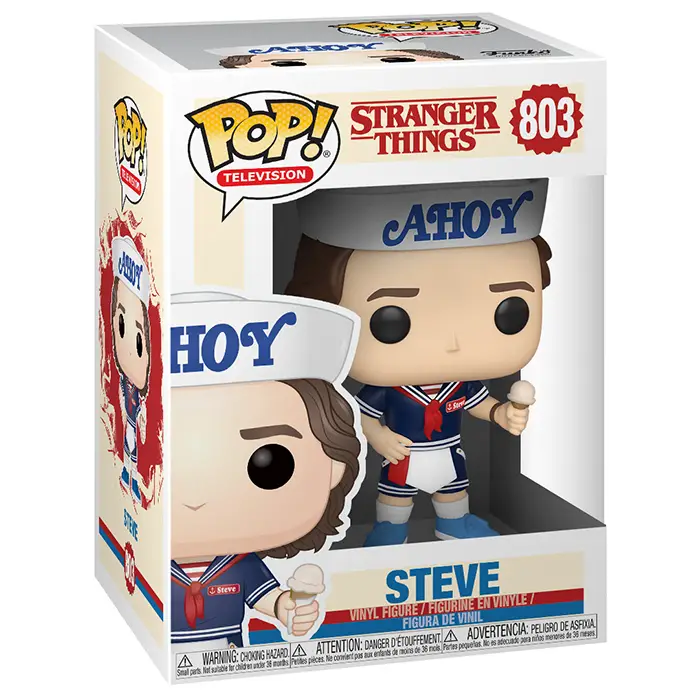 Figurine pop Steve with Ice Cream - Stranger Things - 2