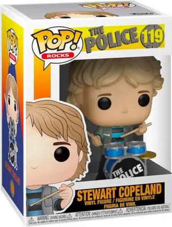 Figurine pop Stewart Copeland - The Police - 1