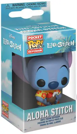 Figurine pop Stitch Aloha - Porte-clés - Lilo et Stitch - 1