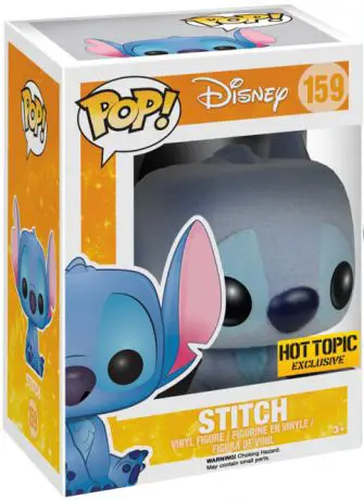 Figurine pop Stitch Assis - Floqué - Lilo et Stitch - 1