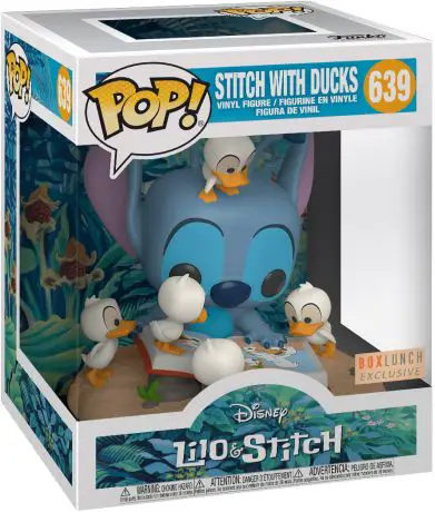 Figurine pop Stitch avec Canards - 15 cm - Lilo et Stitch - 1