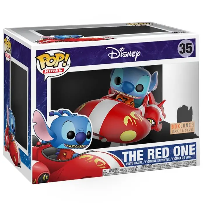 Figurine pop Stitch avec The Red One - Lilo et Stitch - 2