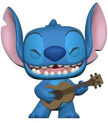 Figurine pop Stitch avec ukulélé - Lilo et Stitch - 1