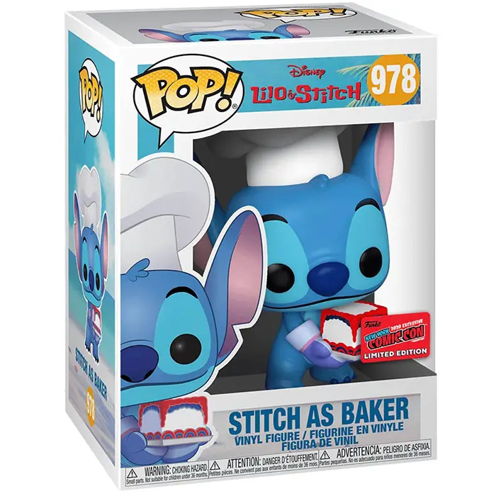 Figurine pop Stitch Baker - Lilo et Stitch - 2