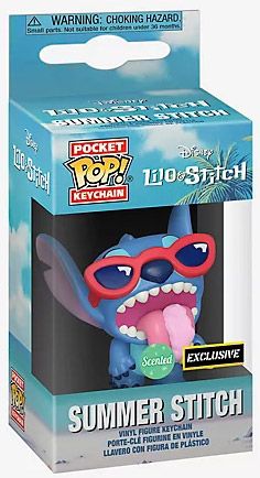Figurine pop Stitch en été - Porte-clés - Lilo et Stitch - 1