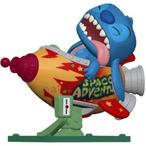 Figurine Stitch en fusée – Lilo et Stitch